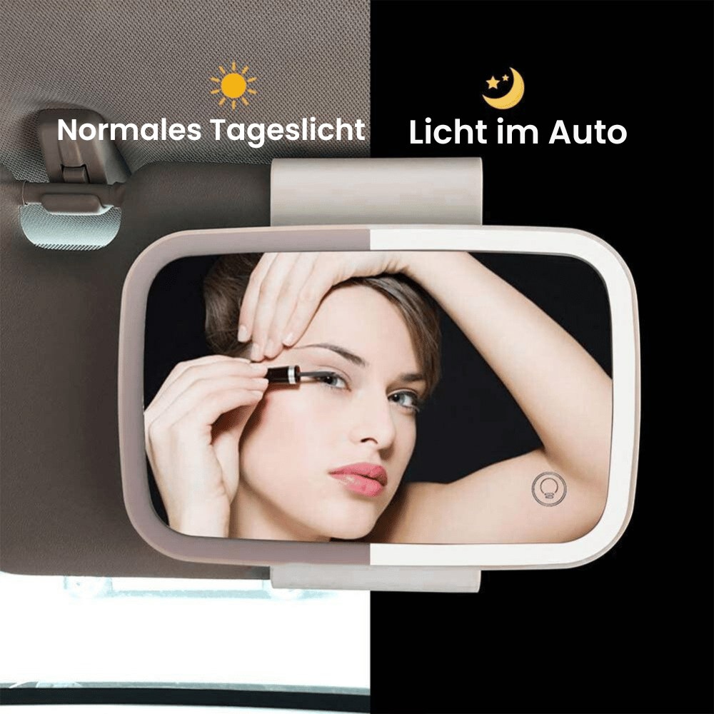 Zweck Auto-Visier Kosmetische Spiegel Auto-Innenraum Auto Make-up Spiegel